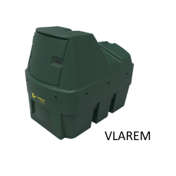 Dieseltank Carbery Vlarem premium 1350 ltr