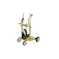 Vatenwagen mobiel 200 liter met haspel